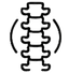 Chiropractic spine icon