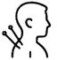 Acupuncture treatment icon